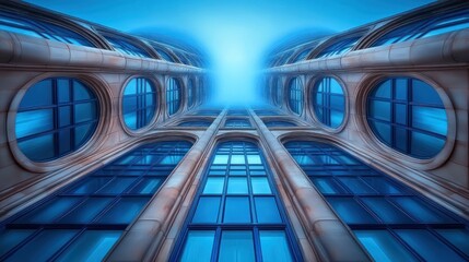 Obraz premium Modern Architectural Facade