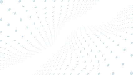 white abstract background with wavy dots