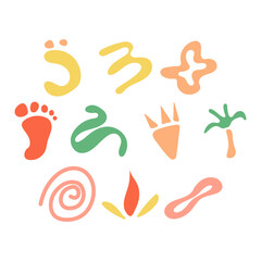 Abstract Shape Element Set