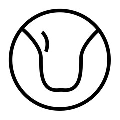 vector black toy ball plastic icon 