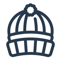Toque Winter Hat Vector Icon for Canada Day