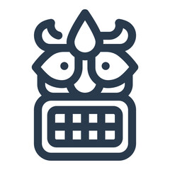 Totem Vector Icon for Canada Day