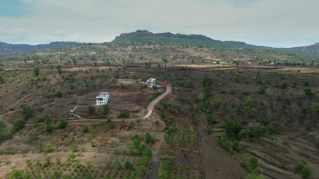 shamlan resort pinhole drone view