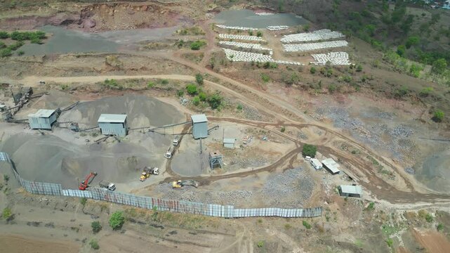 the sand making factory near at panhala fort