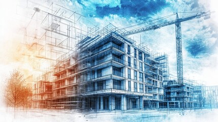 Architectural excellence captured in the design of a transformative residential complex.