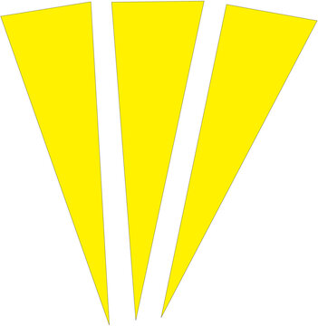 Yellow Speed Burst Lines &ndash; Abstract Motion Vector Background