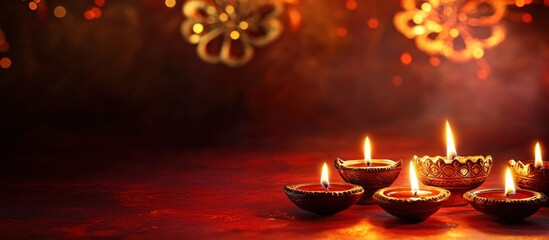 Diwali Indian festival, Diwali fireworks with Diwali lights