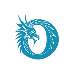 Letter O logo design template.