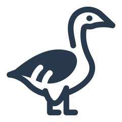 Canada Goose Standing in Side Profile