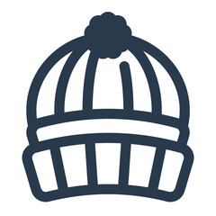 Toque Winter Hat Vector Icon for Canada Day