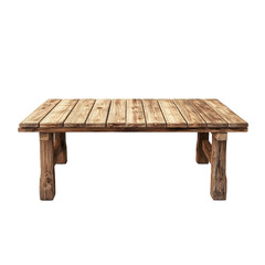 Rustic wooden table design for outdoor gatherings and home decor in natural setting