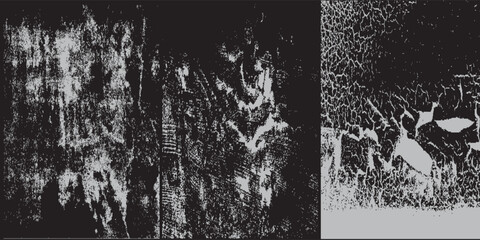 Grunge Urban Backgrounds set.Texture Vector.Dust Overlay Distress Grain ,Simply Place illustration over any Object to Create grungy Effect .abstract,splattered , dirty, texture for your design. Eps10