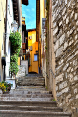 Obraz premium narrow street in the old town