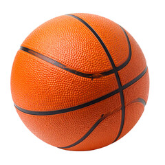 Fototapeta premium Basketball with transparent background