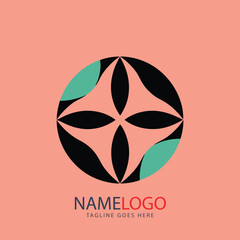 Abstract vector illustration of a smiling cartoon face design, featuring an eye and mouth as an emotion symbol