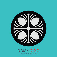 Abstract vector illustration of a mask design with a smile, perfect for business or decorative art