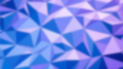 Abstract blue background with geometric triangle pattern design texture