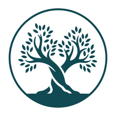 Elegant Tree of Life with Expansive Roots vector file