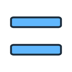 Equal Sign Icon