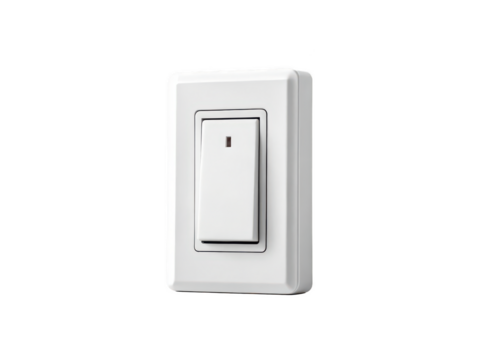 master switch white background main power control switch for electronics or machinery toggle or breaker heavy-duty electrical component transparent background