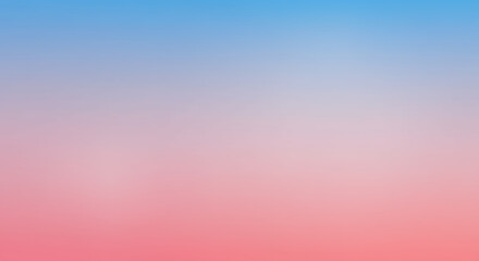 Serene Pastel Gradient Pink and Blue Color Blend Background