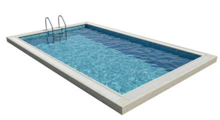 Isolated Swimming Pool