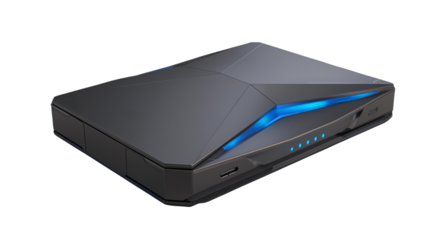 Modern wireless router with smart home networking capabilities
