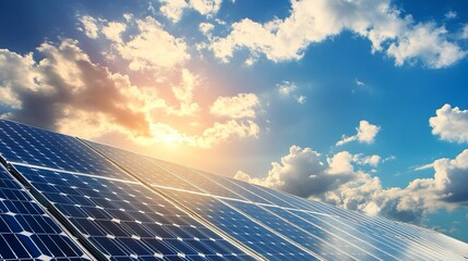Grandi pannelli fotovoltaici per ridurre i costi dell'elettricità 