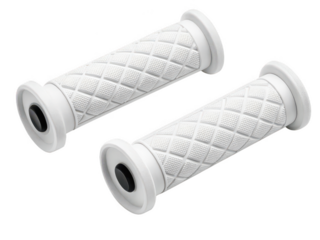 motorcycle grips white background rubber or foam handlebar covers improve rider control and comfort textured surface for better grip transparent background