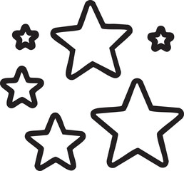 set of star icons