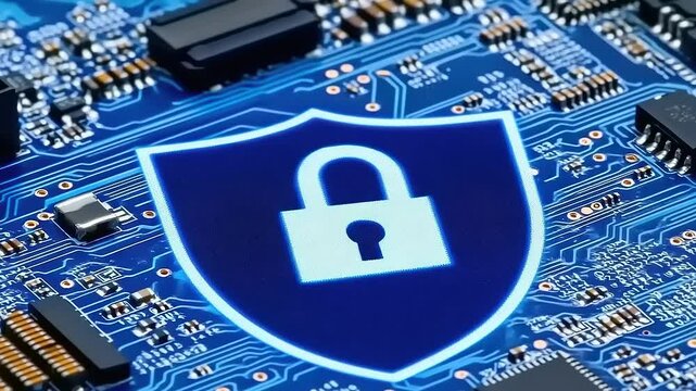 Cybersecurity Shield: Digital Data Protection and Secure Network