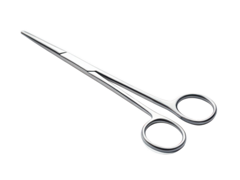 Needle holder png surgical tool png needle clamp png medical needle driver png suture holder png stainless needle holder png transparent background image