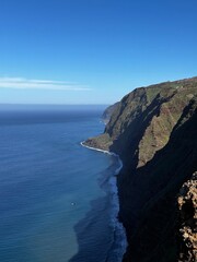 view of the coast of the mediterranean sea