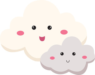 cute cloud illustration
