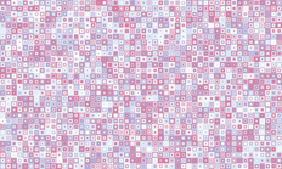Abstract pastel square mosaic pattern.  Perfect for backgrounds, website design, or textile prints.  Subtle texture and soft color palette evoke feelings of calm and sophistication.