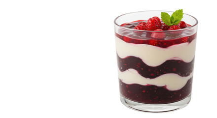 Isolated Raspberry Dessert
