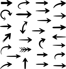 Set of Brush Style Arrow Vectors_00002.eps