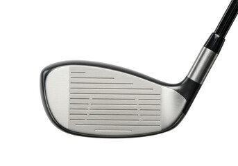 Isolated Modern Golf Hybrid Club Close-Up