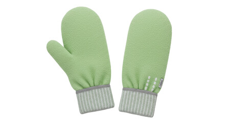 Isolated Winter Mittens