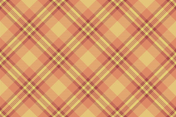 Elegant diagonal plaid pattern in soft peach and gold hues.  Perfect for autumnal designs, textiles, or website backgrounds.  This subtle yet stylish texture evokes warmth and sophistication.