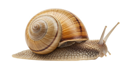 Isolated Snail