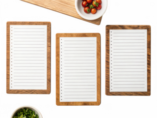 Recipe cards png cooking cards png recipe note cards png kitchen recipe cards png food recipe cards png cooking instructions png culinary cards png meal recipe cards png transparent background image