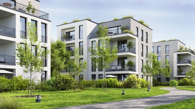 Modern residential complex