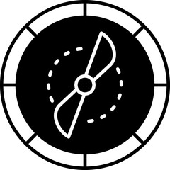 Obraz premium Ion Propulsion Icon
