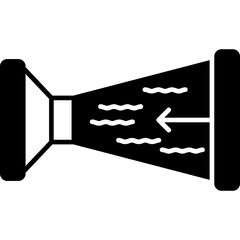Aerodynamic Wind Tunnel Model Icon