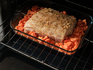 roast pork loin in oven