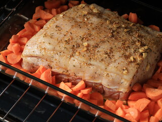 roast pork loin in oven