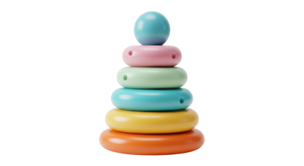 Isolated Baby Toy
