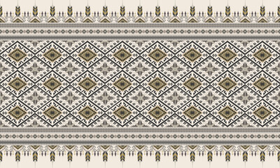 Vector Boho Navajo Tribal and Native American seamless pattern  geometric ethnic SouthWestern decor style  geometric ornament Aztec ornament pattern  for home decoration, textile and fashion