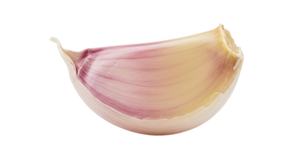 Isolated Garlic Clove